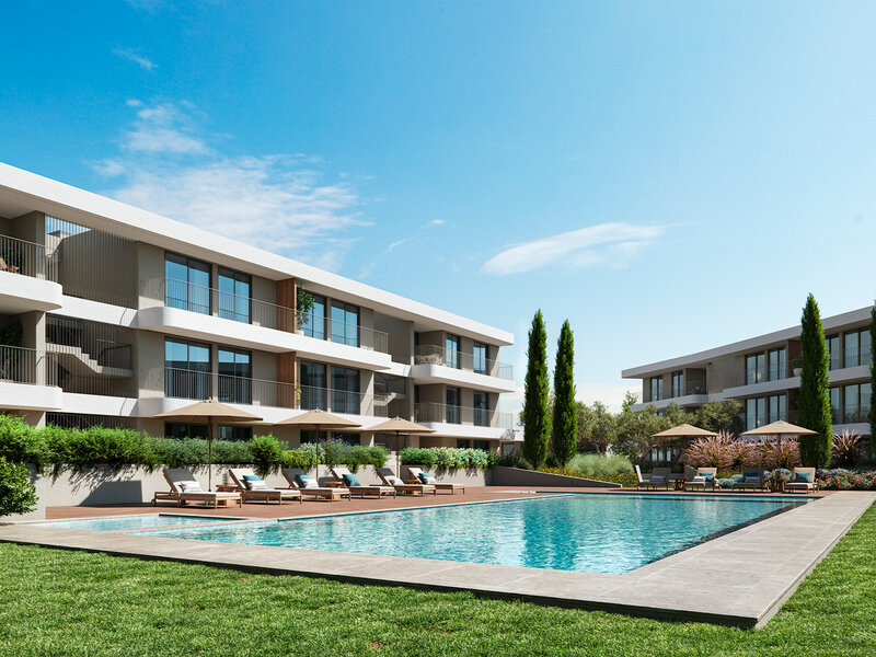 Wohnung T4 Belas Clube de Campo Sintra - terrasse, gärten, swimmingpool, wohnanlage, ausgestattet, abstellraum