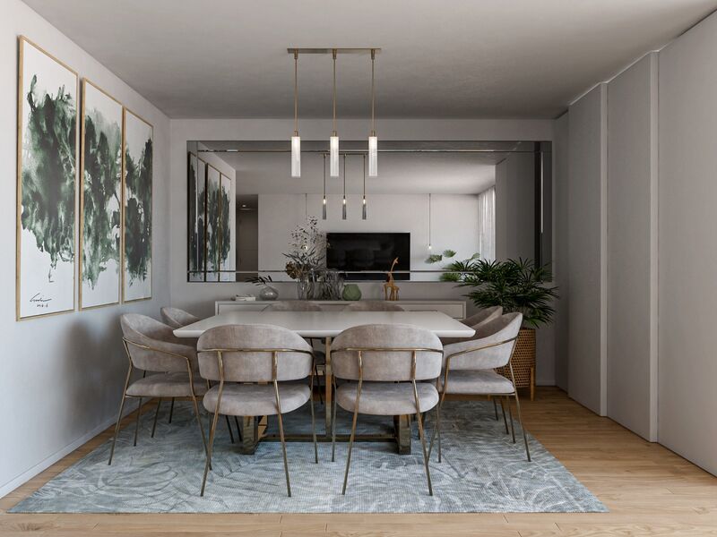 Apartamento T3 Conceição Tavira - garagem, zona calma, varandas, arrecadação