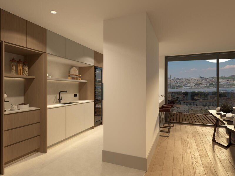 Apartamento Duplex T3 Mafamude Vila Nova de Gaia - zonas verdes, terrazas, balcones, piscina, parque infantil, pista de tenis, comunidad cerrada, jardines