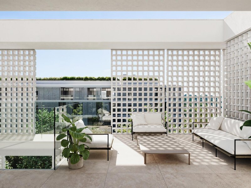 Apartment 2 bedrooms Vilamoura Quarteira Loulé - terraces, barbecue, swimming pool, gardens, playground, balconies