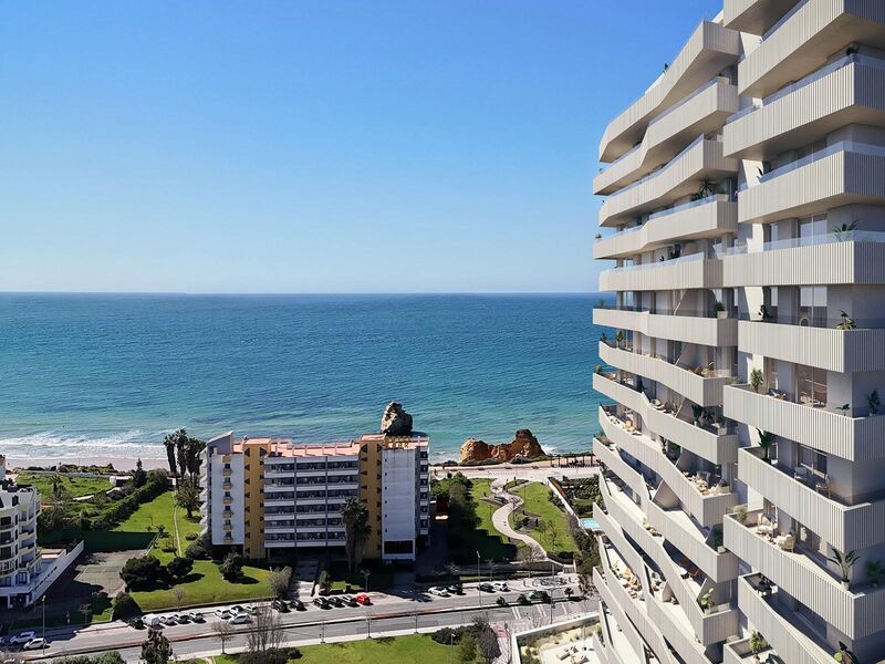 Apartment Modern 1+1 bedrooms Praia da Rocha Portimão - store room, video surveillance, terraces, equipped, gated community, gardens, swimming pool