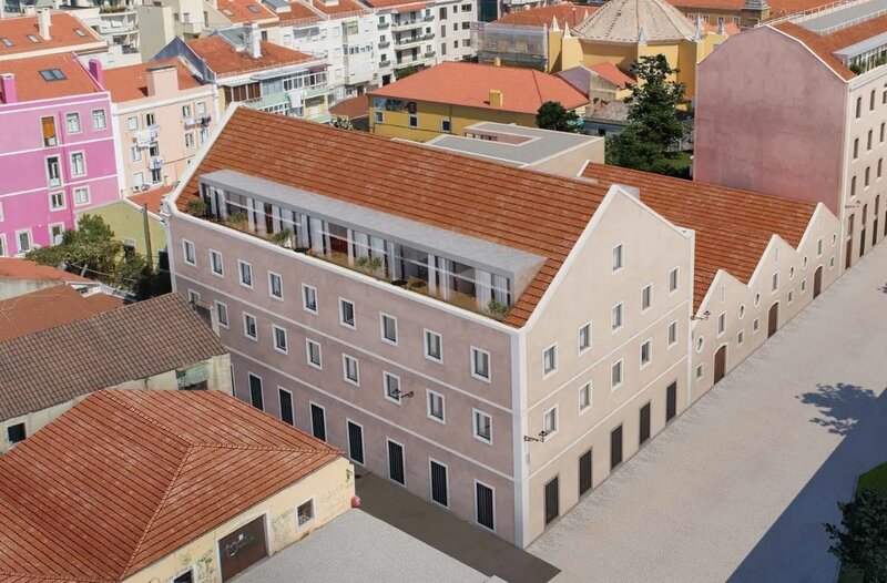 квартира новые T3 Centro Cultural de Belém Santa Maria de Belém Lisboa - зеленые зоны, кондиционер, гараж, голландская печь