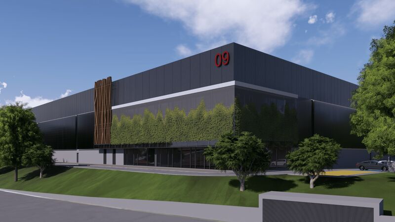 склад c 30000m2 Aveiras de Cima Azambuja - парковка