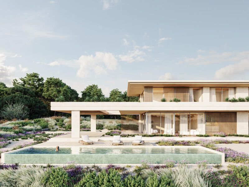 Haus V4 Melides Grândola - garage, balkon, swimmingpool
