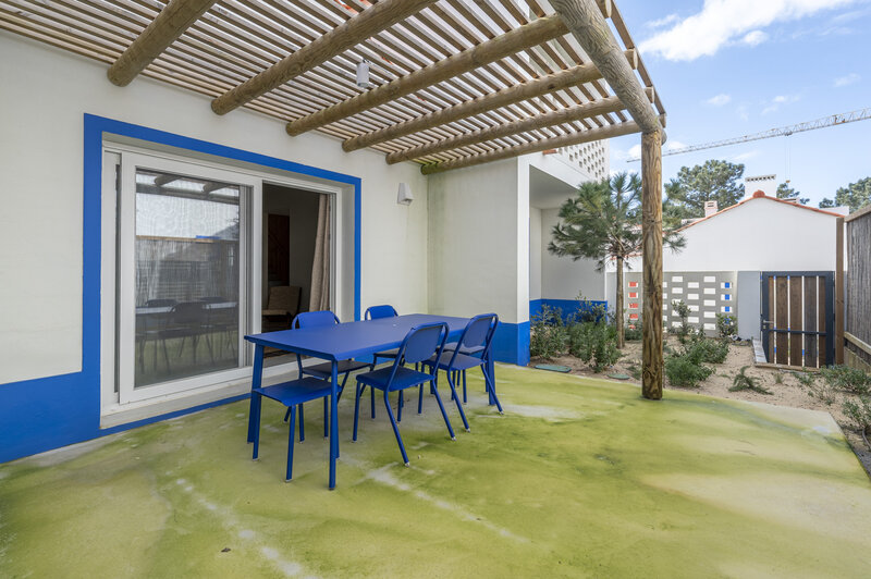 Moradia nova no centro V2 Carvalhal Grândola - terraço, varanda