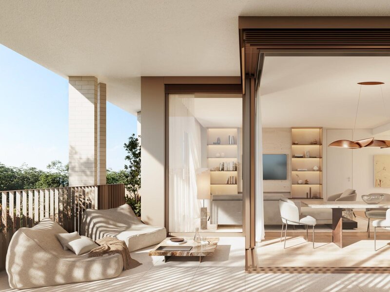 Apartamento T3 com varanda inserido em novo empreendimento, no Porto