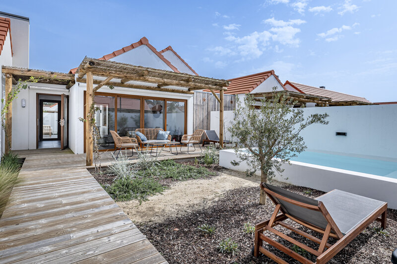 Haus neues im zentrum V4 Comporta Alcácer do Sal - klimaanlage, garten, grünflächen