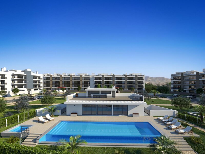 Apartment 2 bedrooms Tavira - parking lot, balconies, swimming pool, sound insulation, air conditioning, garage