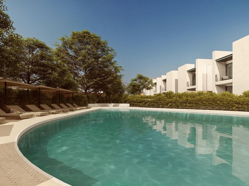 Apartamento com vista mar T3 Porto Covo Sines - piscina, terraço, jardim, painéis solares, vista mar