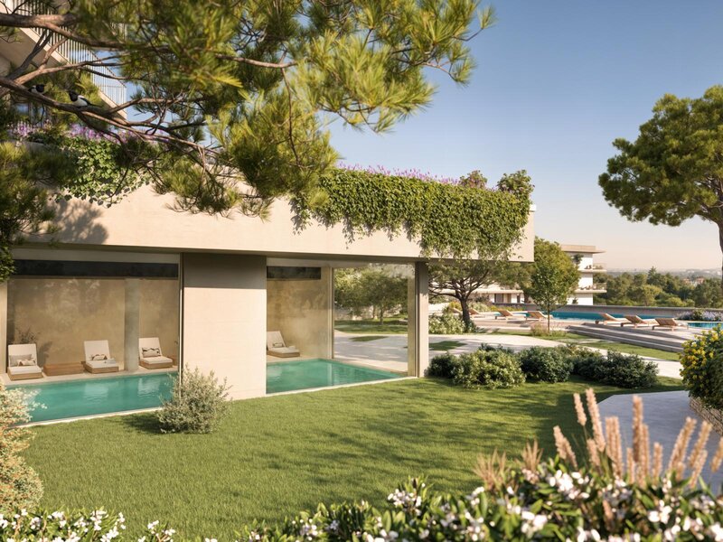 Wohnung T1 Belas Clube de Campo Sintra - ausgestattet, gärten, tennisplatz, terrassen, möbliert, swimmingpool, balkone, spielplatz