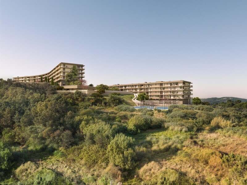 Apartamento T1 Belas Clube de Campo Sintra - equipado, balcones, terrazas, pista de tenis, amueblado, piscina, parque infantil, jardines