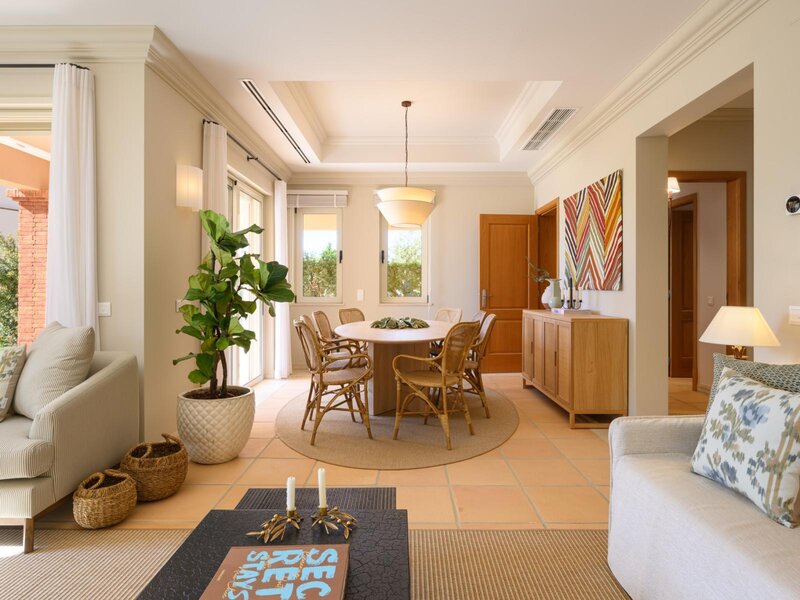 House 3 bedrooms Sesmarias Vila Nova de Cacela Vila Real de Santo António - gardens, terraces, tennis court, swimming pool, store room