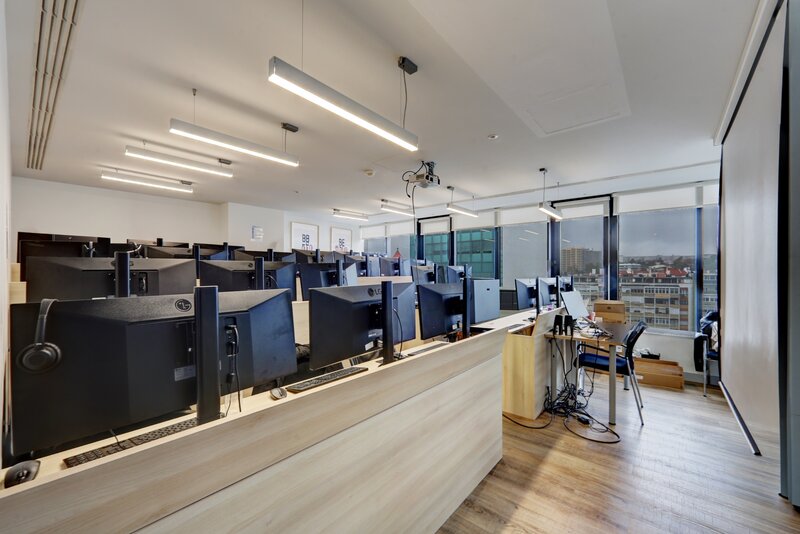 Oficina Equipado Twin Towers Campolide Lisboa - terraza, aire acondicionado,