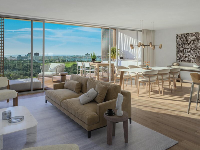 Penthouse T4 com terraço e estacionamento em Oeiras