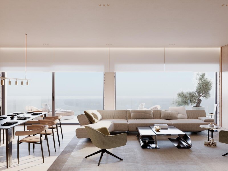 Apartment 4 bedrooms Duplex Montenegro Faro - store room, balcony, terrace