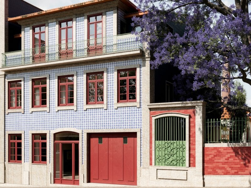 квартира T0 в центре Centro  Cedofeita Porto - сады, балкон