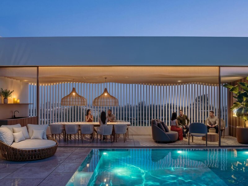 квартира T2 Santa Luzia Tavira - , балконы, кондиционер, терраса, голландская печь