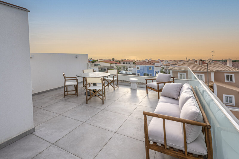 Apartamento nuevo con vistas al mar T3 Porto Covo Sines - aire acondicionado, piscina, vistas al mar, terraza, zonas verdes