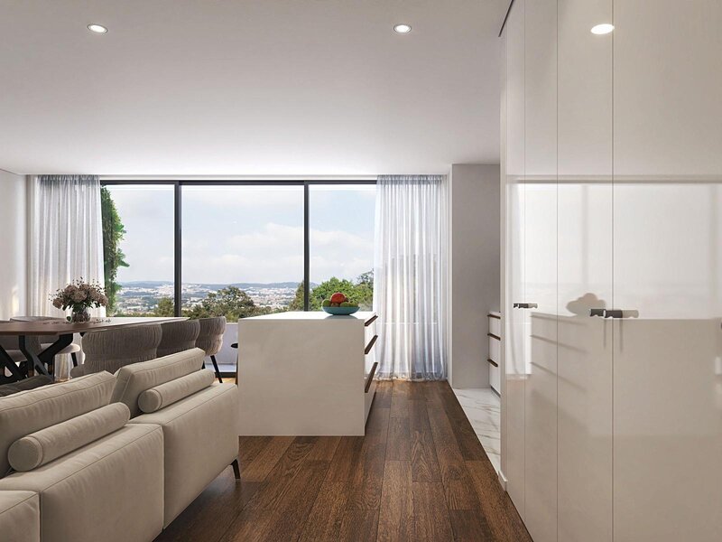 Apartamento T3 Leça da Palmeira Matosinhos - vidros duplos, piscina, garagem, ar condicionado, vaga de garagem, terraço, varandas