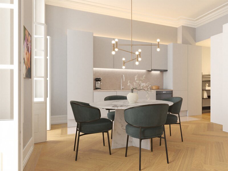 Appartement T2+1 in het centrum Baixa Madalena Lisboa - zolder, balkon