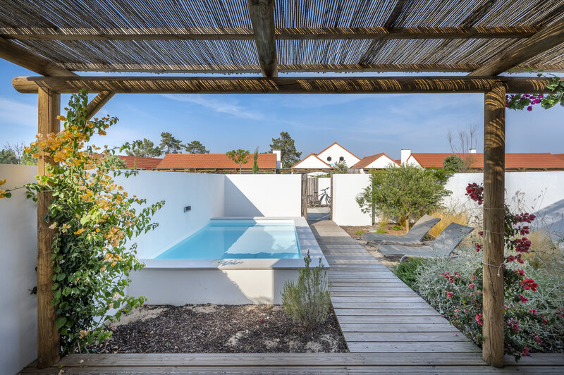 Casa nueva en el centro V3 Comporta Alcácer do Sal - aire acondicionado, zonas verdes, jardín