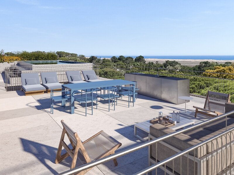 Apartment 3 bedrooms Duplex Quinta do Mar Almancil Loulé - sauna, parking space, garage, swimming pool