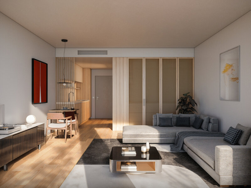 Wohnung Duplex T1 Arroios Lisboa - wohnanlage, swimmingpool, balkone