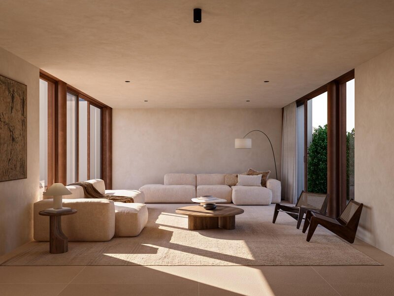 House Modern near the beach 3 bedrooms Galé Albufeira - balcony, gardens, terraces, swimming pool, garage, store room