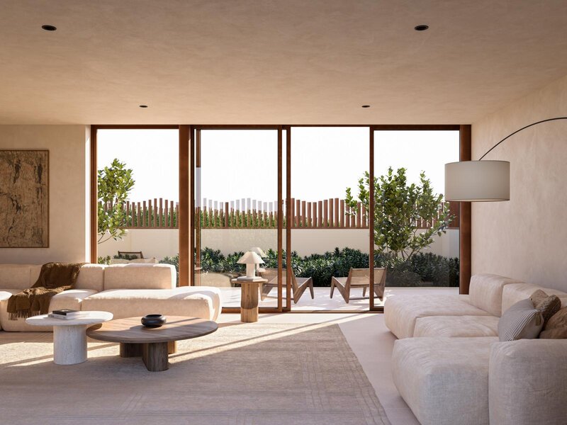 House 3 bedrooms Modern near the beach Galé Albufeira - gardens, swimming pool, store room, garage, balcony, terraces