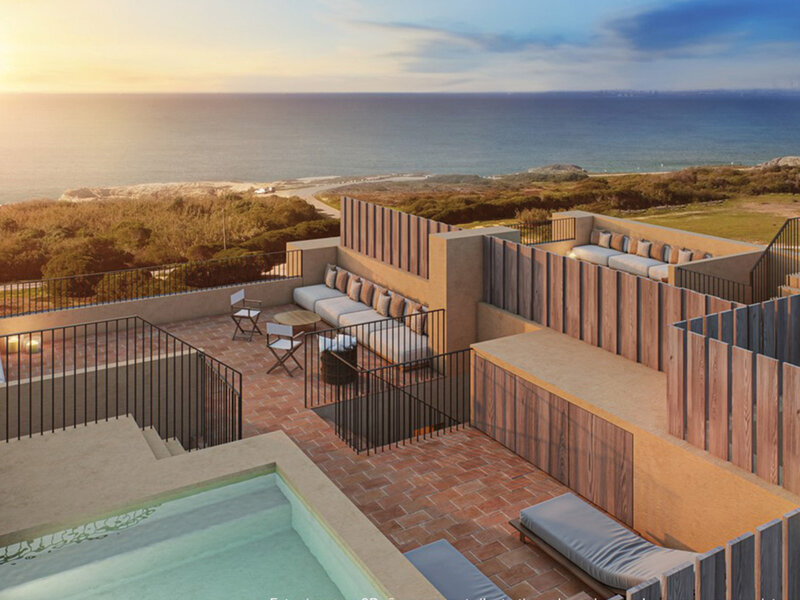 Apartamento T1+2 Porto Covo Sines - piscina, condomínio privado