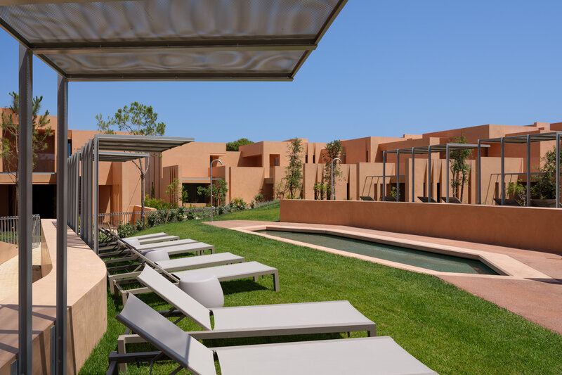 Apartamento T1 Palmares Odiáxere Lagos - terraços, jardins, ténis, piso radiante, arrecadação, piscina
