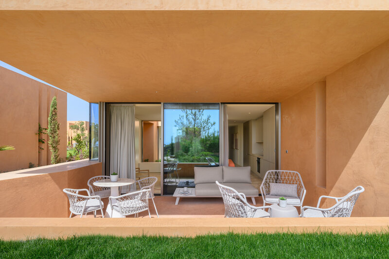 Apartment 2 bedrooms Palmares Odiáxere Lagos - tennis court, radiant floor, gardens, swimming pool, terraces, store room