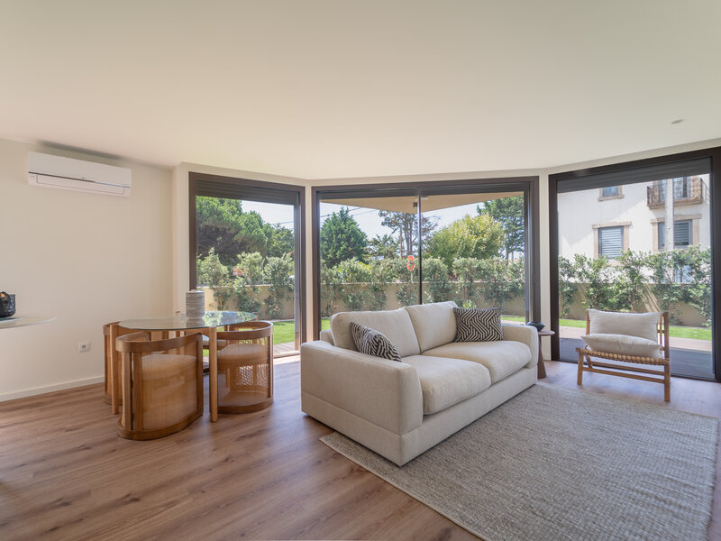 Apartamento Moderno T1 Granja Arcozelo Vila Nova de Gaia - isolamento térmico, varanda, vaga de garagem, ar condicionado, garagem, jardim