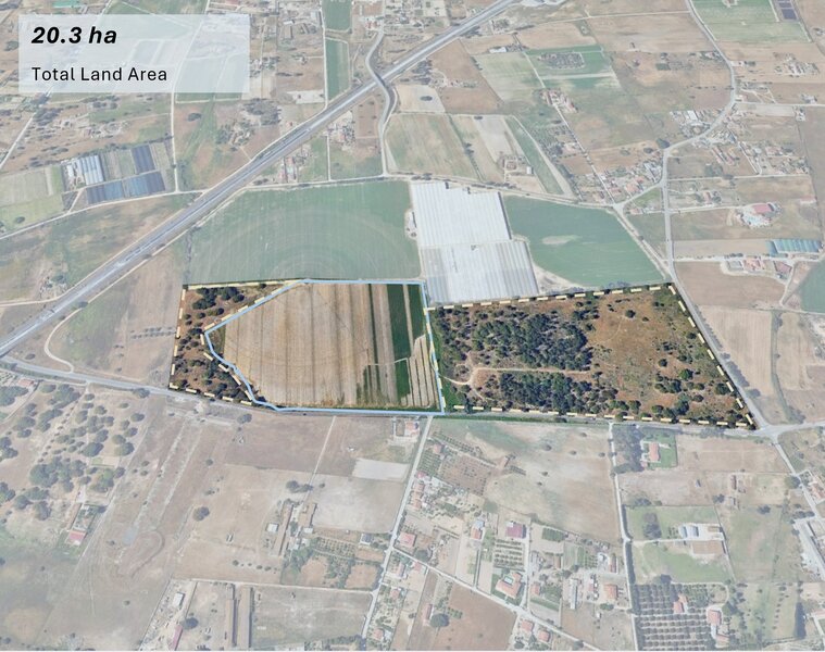 Land with 20.30sqm Moita