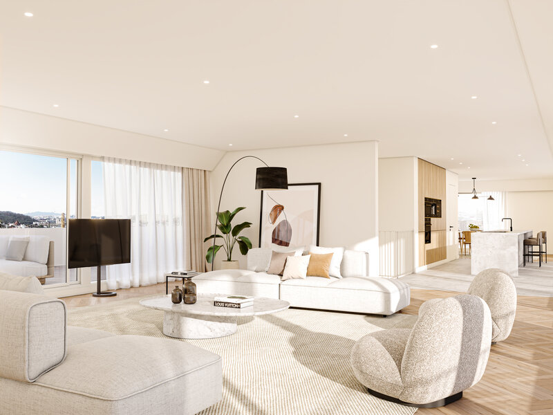 квартира современный T5 Avenidas Novas  Nossa Senhora de Fátima Lisboa - террасы, балконы