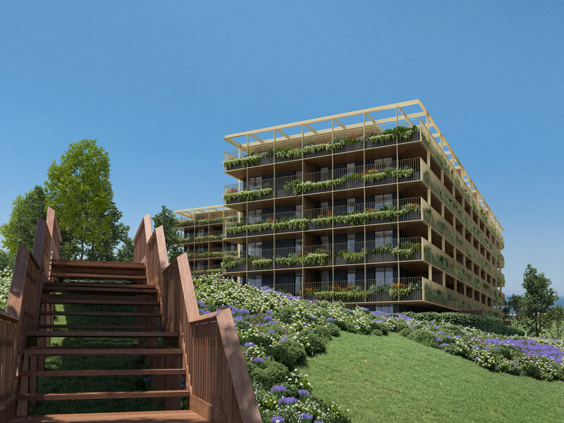 Apartamento T2 com área exterior junto à Marina Do Douro