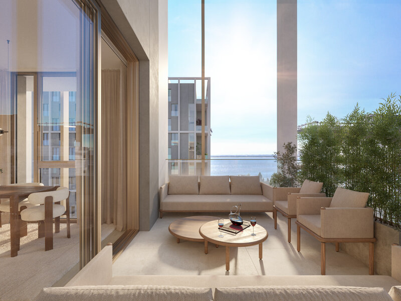 Apartamento T1 Parque das Nações Lisboa - equipado, piscina, varandas, mobilado
