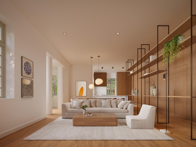 4-Zimmer-Wohnung mit Garten in einer neuen Entwicklung in Porto