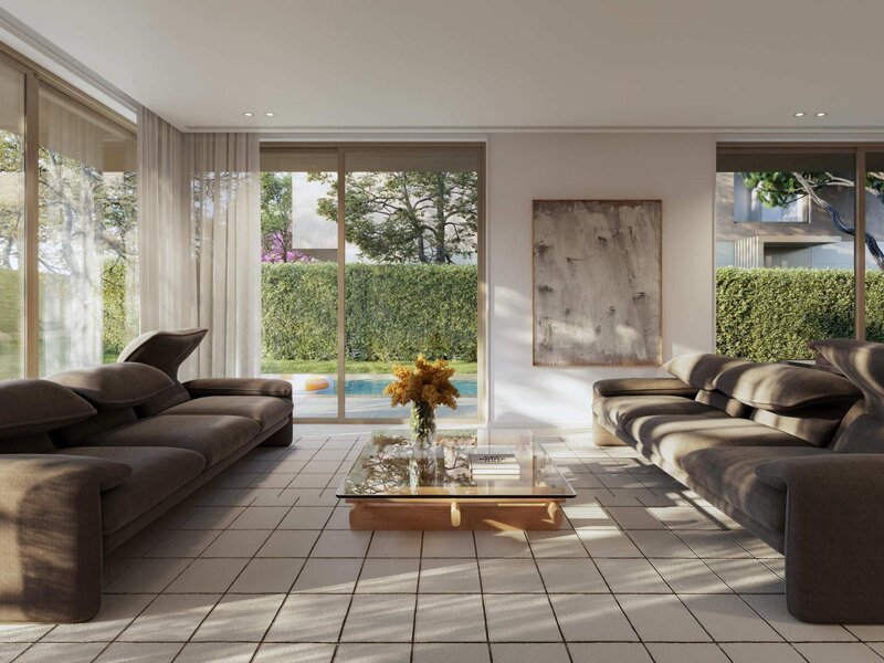 House 3 bedrooms Isolated townhouse Aldeia de Juzo  Cascais - gated community, solar panels, air conditioning, alarm, gardens, swimming pool