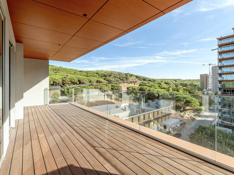 Apartamento novo T3 Algés Oeiras - piscina, condomínio fechado, sauna, terraço