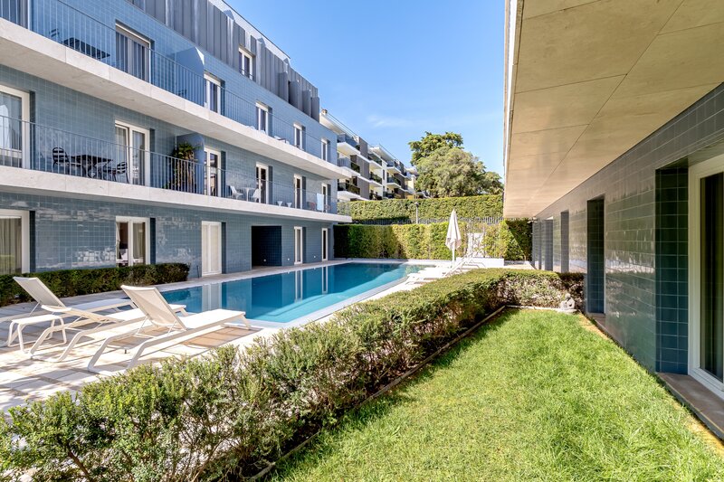 Apartamento T3 no Unique Belem com jardim e terraço