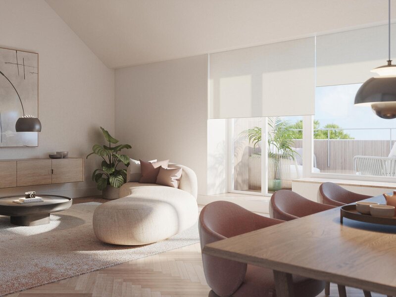 Appartement nouvel T2 Beato Lisboa - jardins, climatisation, balcon, plancher radiant