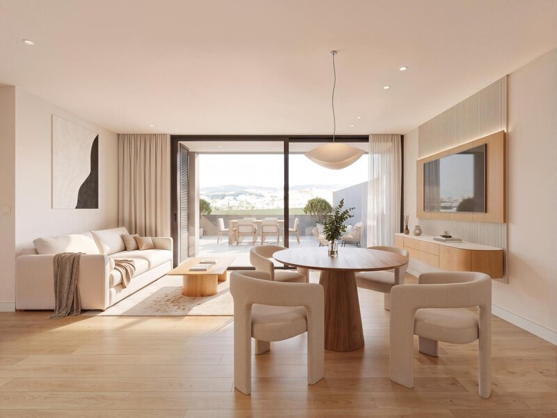 Apartamento T2 com varanda e garagem, em Fânzeres, Gondomar