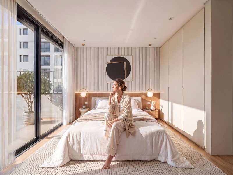 Apartamento T1 com varanda, terraço e garagem, em Fânzeres, Gondomar