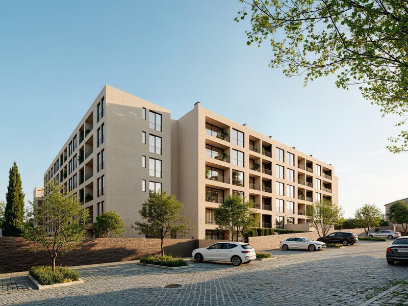 Apartamento T1 com varanda e garagem, em Fânzeres, Gondomar