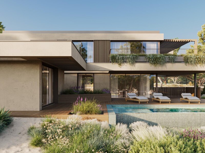Casa V4 Melides Grândola - balcón, garaje, piscina