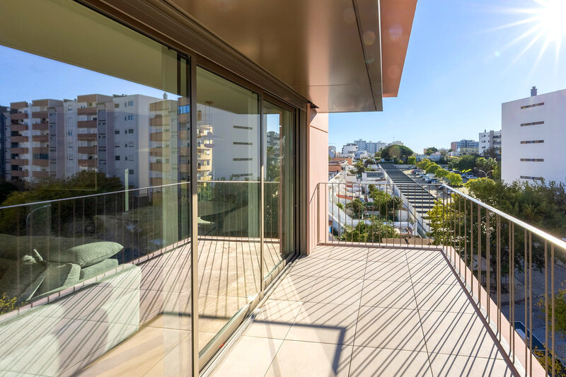 Apartment new 3 bedrooms Faro - terraces, balcony