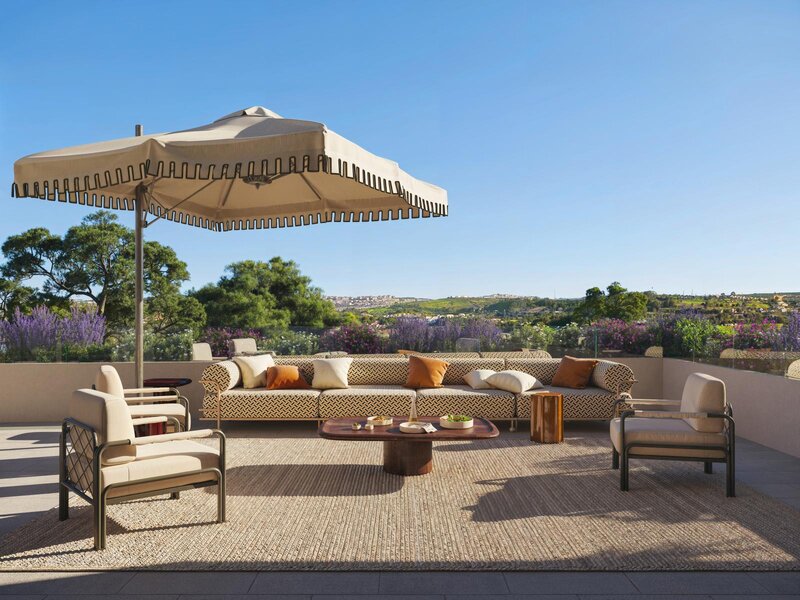 Apartamento T3 Alto da Terrugem Oeiras - condomínio privado, terraços, varandas, jardins, equipado, piscina, zonas verdes