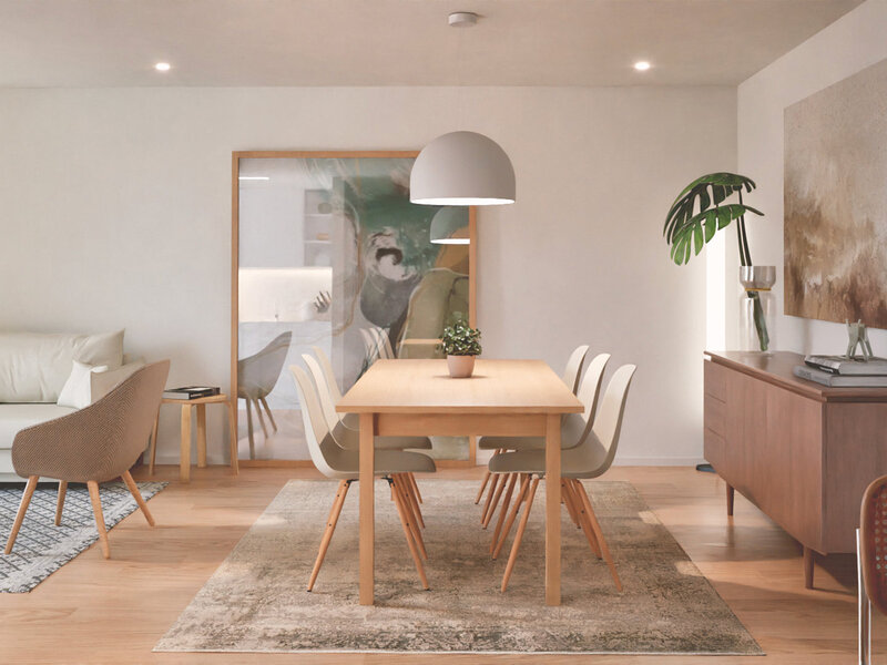 Apartamento T3 com área exterior em Matosinhos