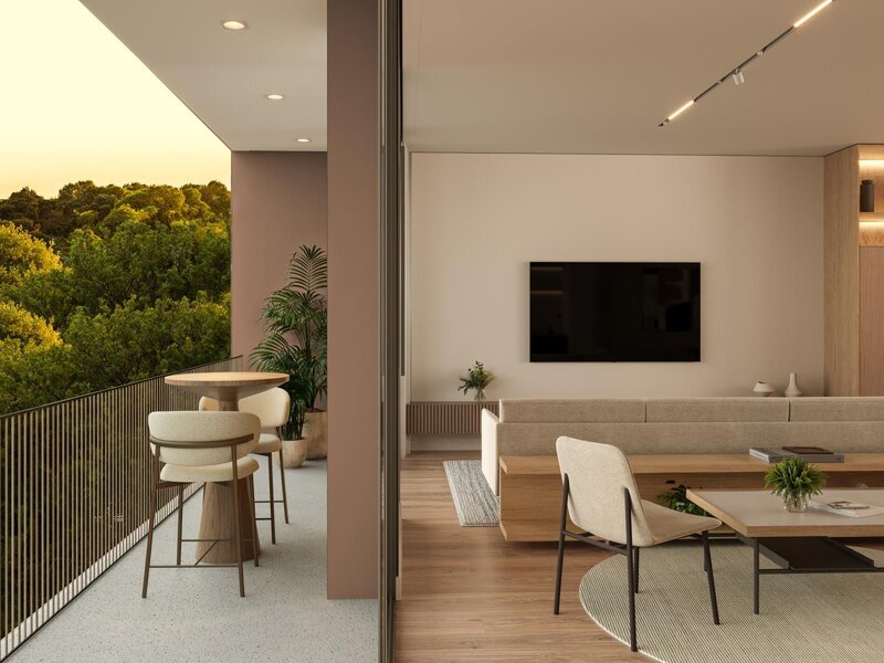 Apartamento T1+1 com varanda e 1 lugar de estacionamento no Porto